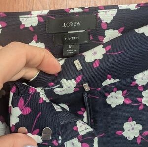J. Crew Hayden, tall, crop, floral